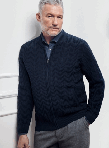 Herrenstrickjacke Hajo
