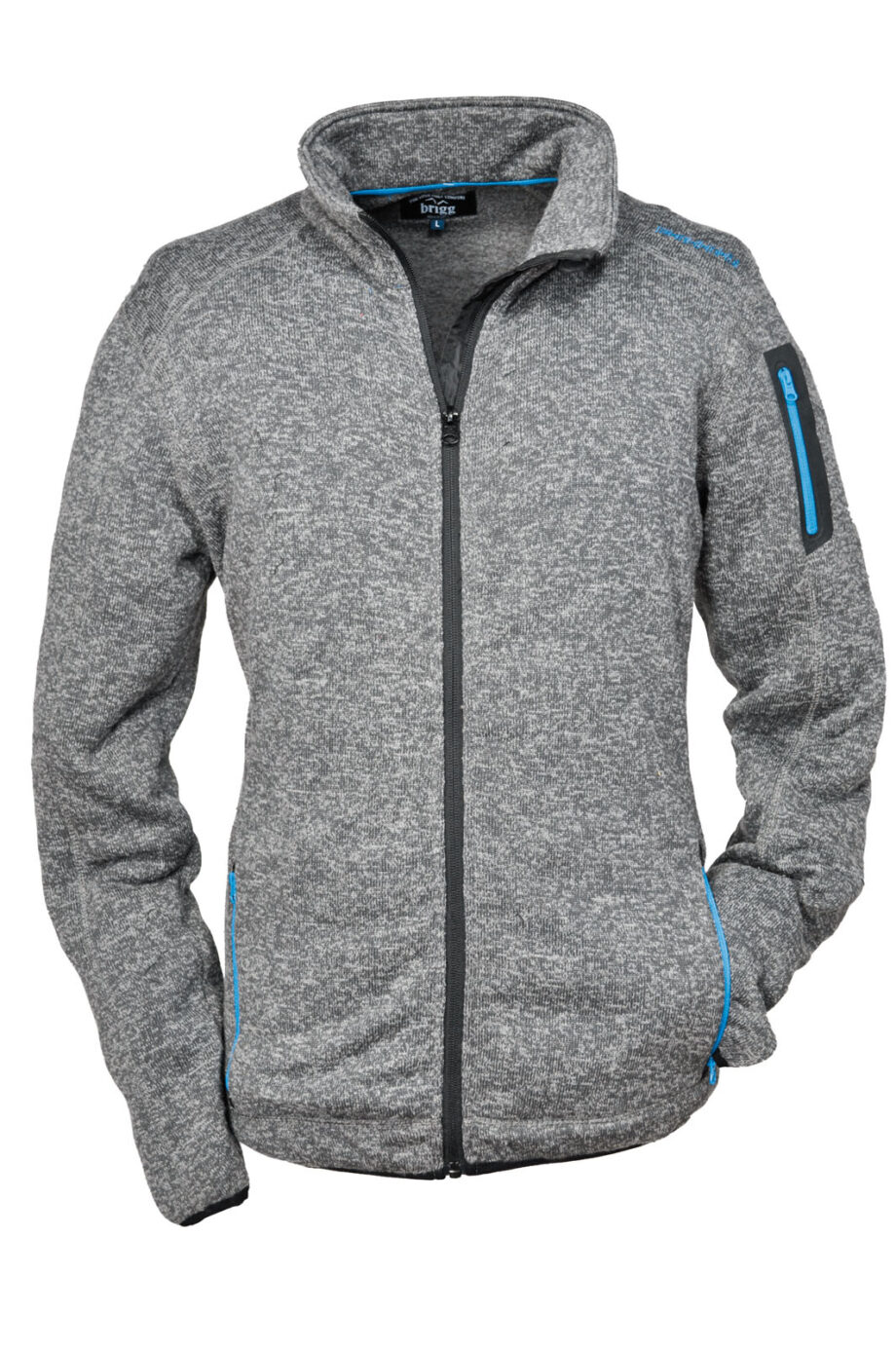 Herrenstrickfleecejacke - verschiedene Farben