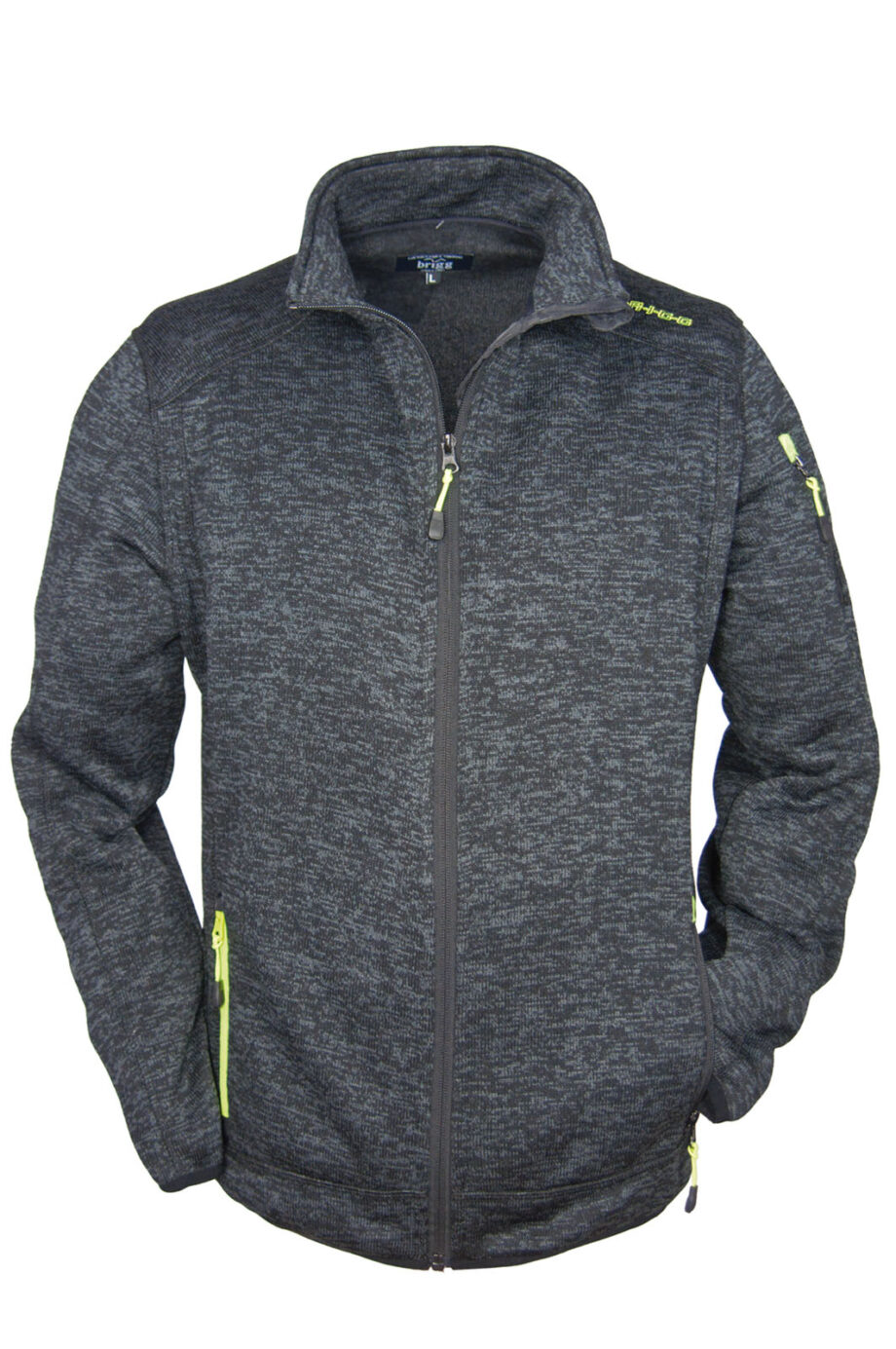 Herrenstrickfleecejacke - verschiedene Farben