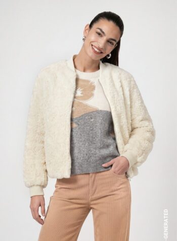 Damenteddyjacke Monari