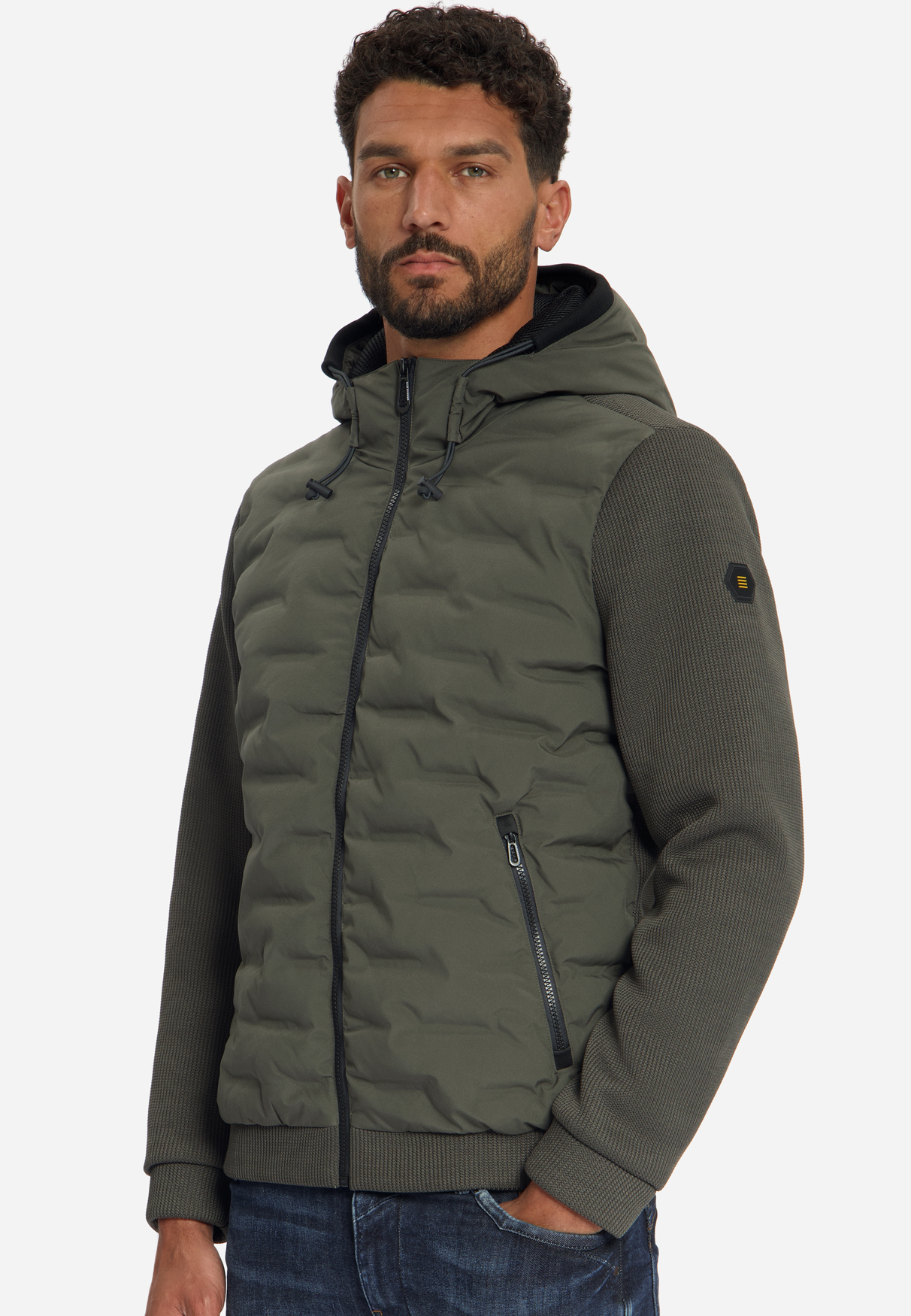 Herrensteppjacke No Excess